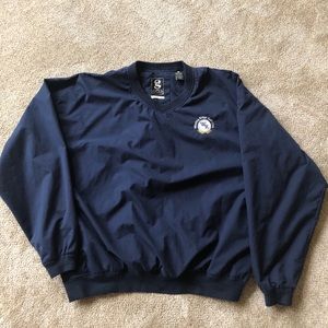 Navy Crewnecks Windbreaker